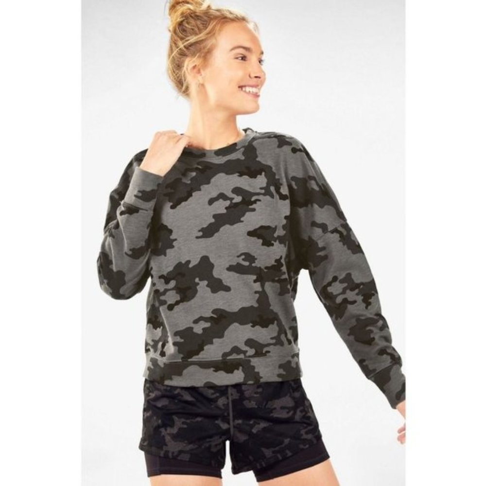 Fabletics | Stacey Pullover Camo Print